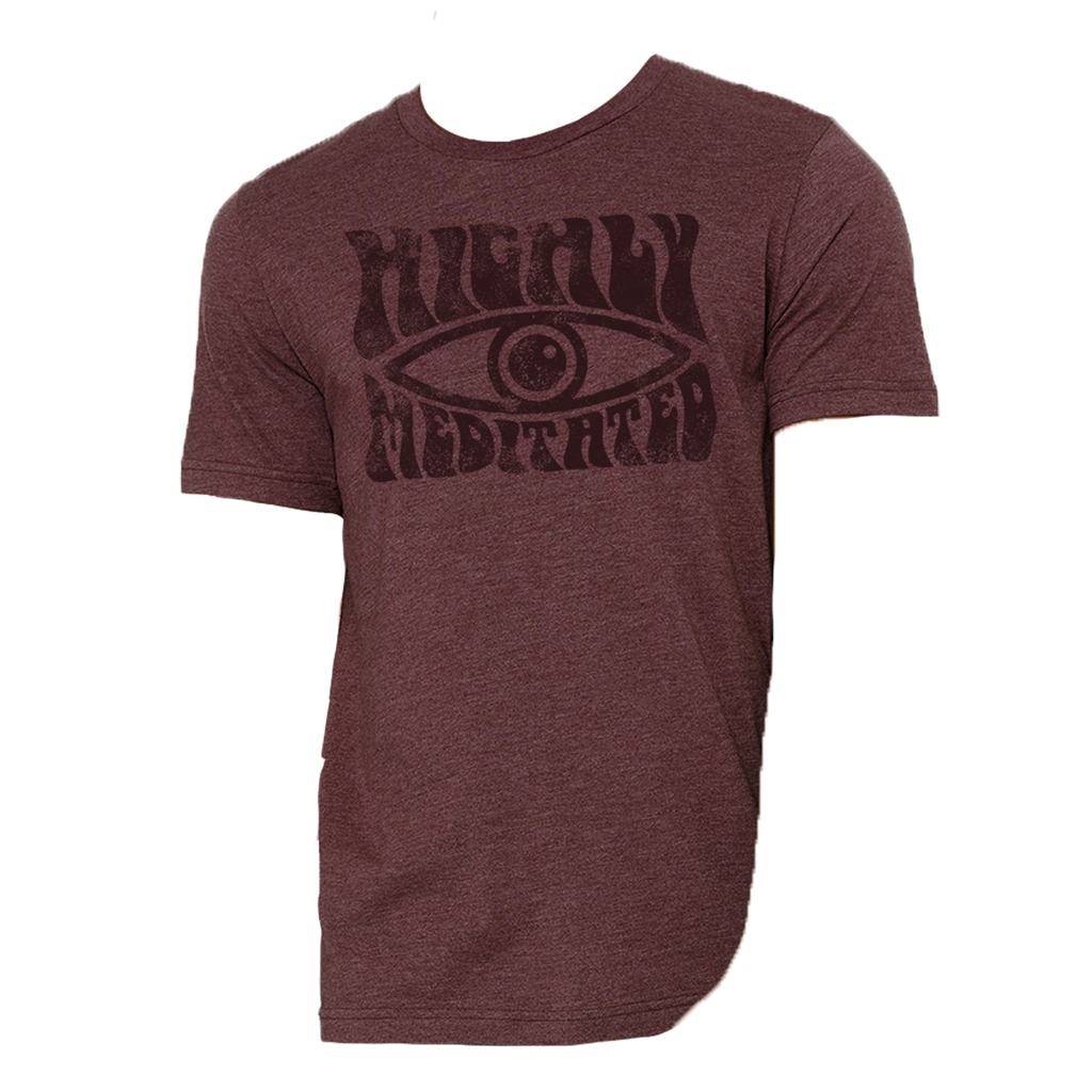 Highly Meditated Unisex Sueded Tee