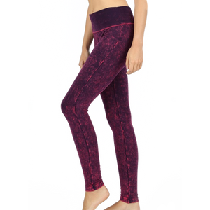 Acid Wash Leggings