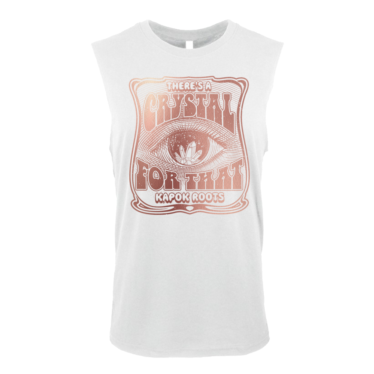 Crystal for That Unisex Muscle Tee